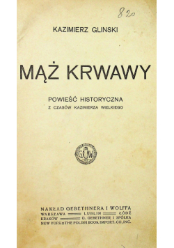 Mąż krwawy 1914 r.