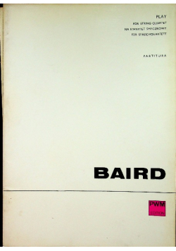 Play for string quartet