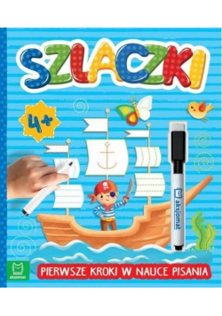 Pierwsze kroki w nauce pisania. Szlaczki