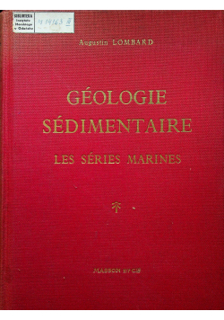 Geologie sedimentaire les series marines