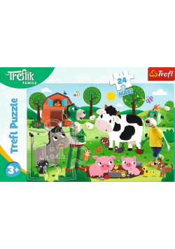 Puzzle Maxi 24 Zimowy czas z Treflikam TREFL