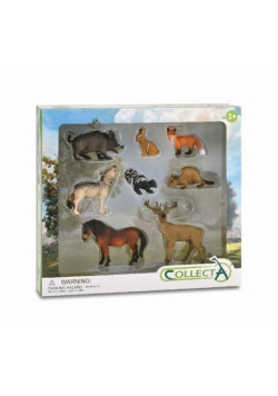 Collecta Zestaw 8 zwierząt leśnych