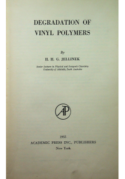 Degradation of vinyl polymers