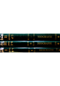 Biografie sławnych ludzi tom 1 do 3