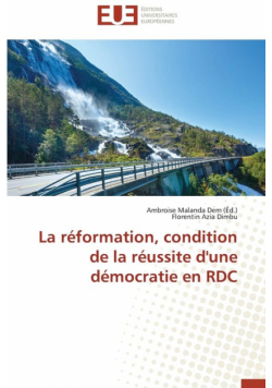 La réformation, condition de la réussite d'une démocratie en rdc