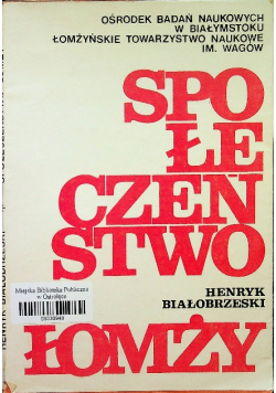 Społeczeństwo Łomży