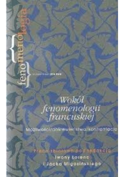 Wokół fenomenologii francuskiej