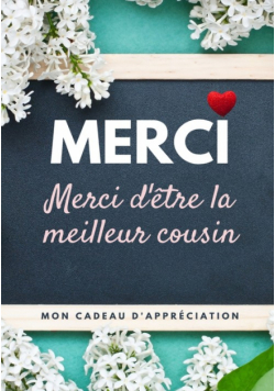 Merci D'être La Meilleur Cousin