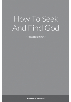 How To Seek And Find God - Project Number 7