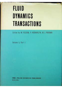 Fluid dynamics transactions volume 5 part 1
