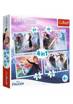 Puzzle 4w1 Mafia w lesie TREFL
