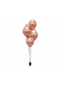 Balony Beauty&Charm platynowe róż.-złote 30cm 7szt