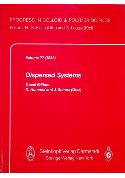 Dispersed systems volume 77