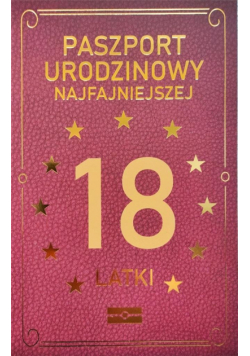 Karnet Urodzinowy 18