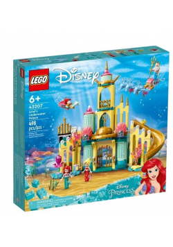 Lego DISNEY PRINCESS 43207 Podwodny pałac Arielki