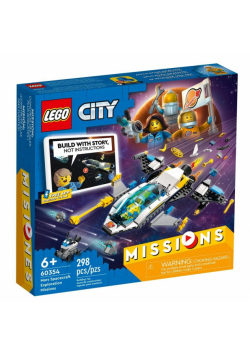 LEGO(R) CITY Wyprawy badawcze statkiem marsjańskim