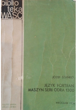 Język fortran maszyn serii Odra 1300