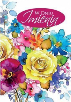 Karnet B6 PP-1568 Imieniny