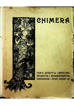 Chmiera Tom 5 Zeszyt 13 Część 1 do 3 1902 r.