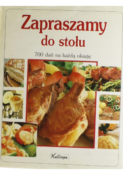 Zapraszamy do stołu 700 dań na każdą okazję