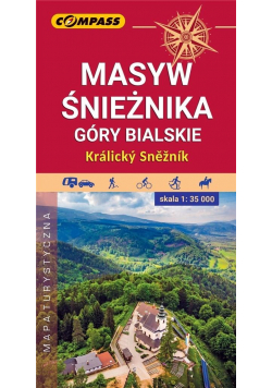Mapa turystyczna - Masyw Śnieżnika 1:35 000
