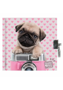 Pamiętnik z kłódką Studio Pets PEY-3640 PASO