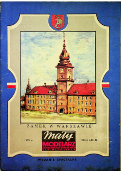 Mały modelarz Zamek w Warszawie