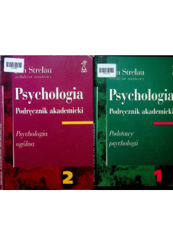 Psychologia Podręcznik akademicki Tom I i II