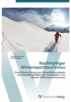 Nachhaltiger Wintersporttourismus