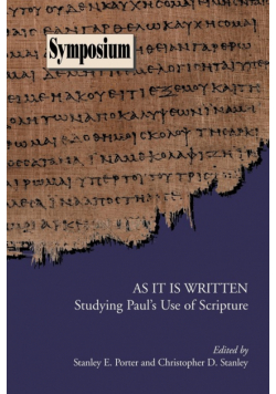 As It Is Written
