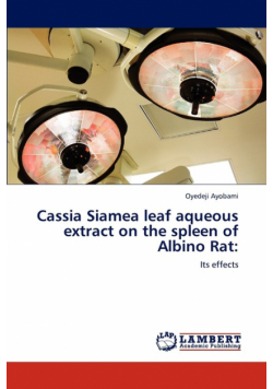 Cassia Siamea Leaf Aqueous Extract on the Spleen of Albino Rat