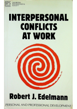 Interpersonal conflicts at work