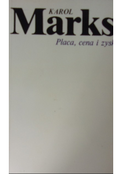 Płaca cena i zysk