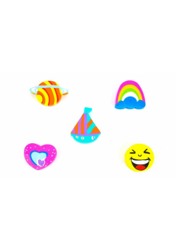 Gumka Shapes 5szt
