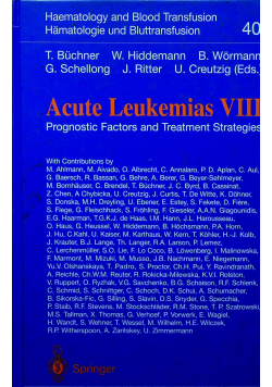 Acute leukemias VIII