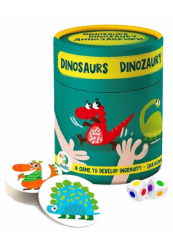 Gra na spostrzegawczość - Dinozaury