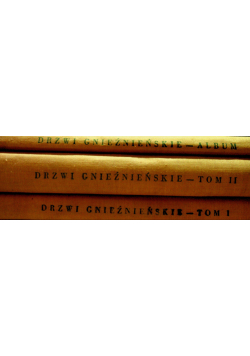 Drzwi Gnieźnieńskie Tom I do III