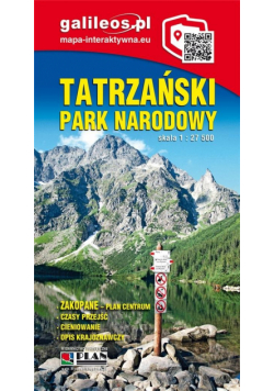 Mapa tur. - Tatrzański Park Narodowy 1:27 000