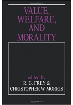Value Welfare and Morality