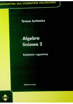Algebra liniowa 2