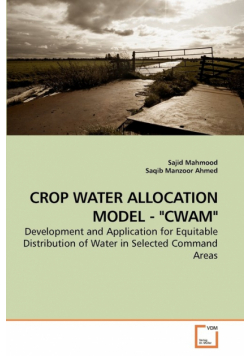 Crop Water Allocation Model - "cwam"