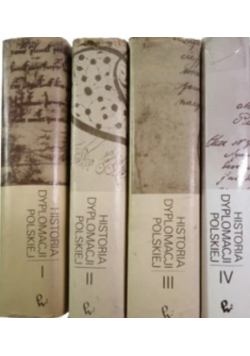 Historia dyplomacji polskiej tom 1 do 4