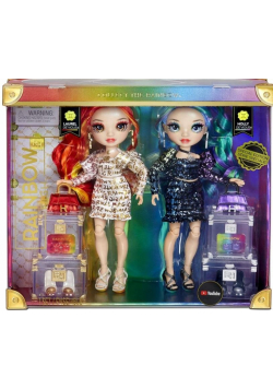 Rainbow High Twins Laurel & Holly De'Vious (2szt)