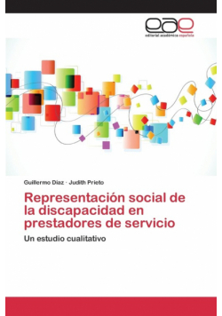 Representación social de la discapacidad en prestadores de servicio