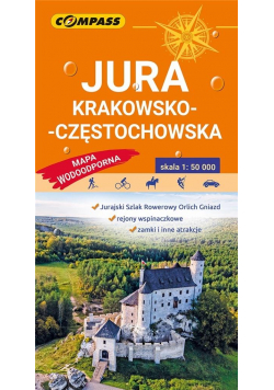 Mapa - Jura Krakowsko-Częstochowska 1:50 000
