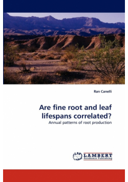 Are fine root and leaf lifespans correlated?