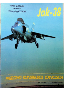 Jak - 38 przegląd konstrukcji lotniczych n r 4 / 94