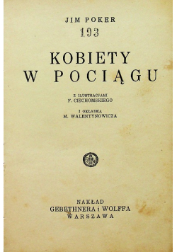 Kobiety w pociągu 1931 r.