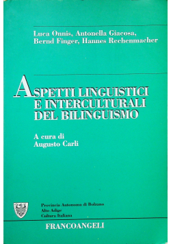 Aspetti linguistici e interculturali del bilinguismo
