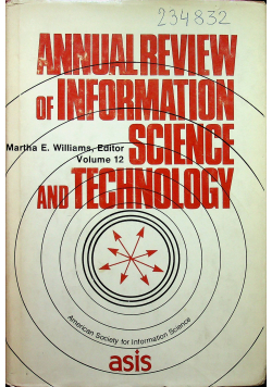 Annual review of information science and technology